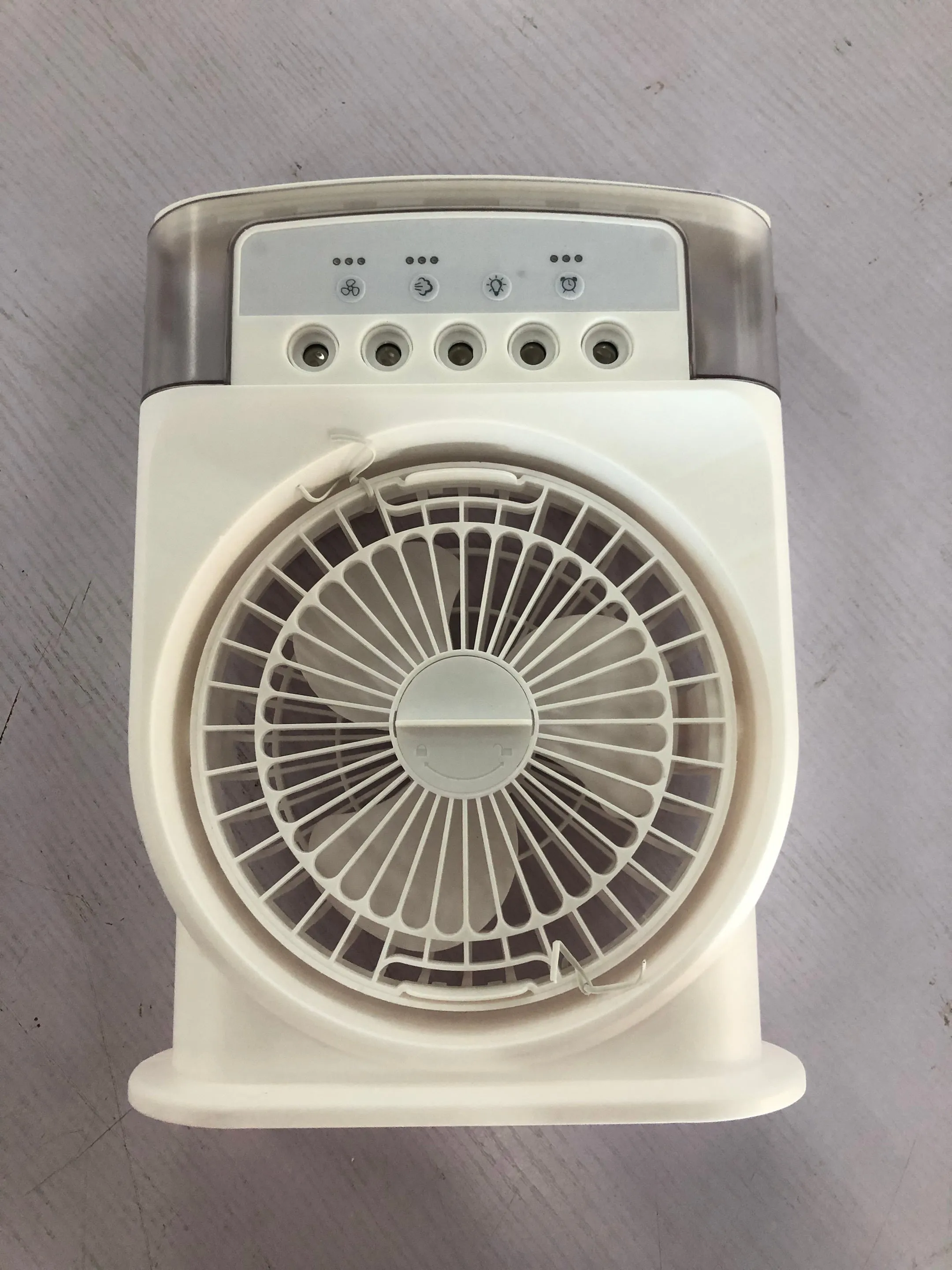 Portable USB Air Conditioner Cooling Fan & Humidifier