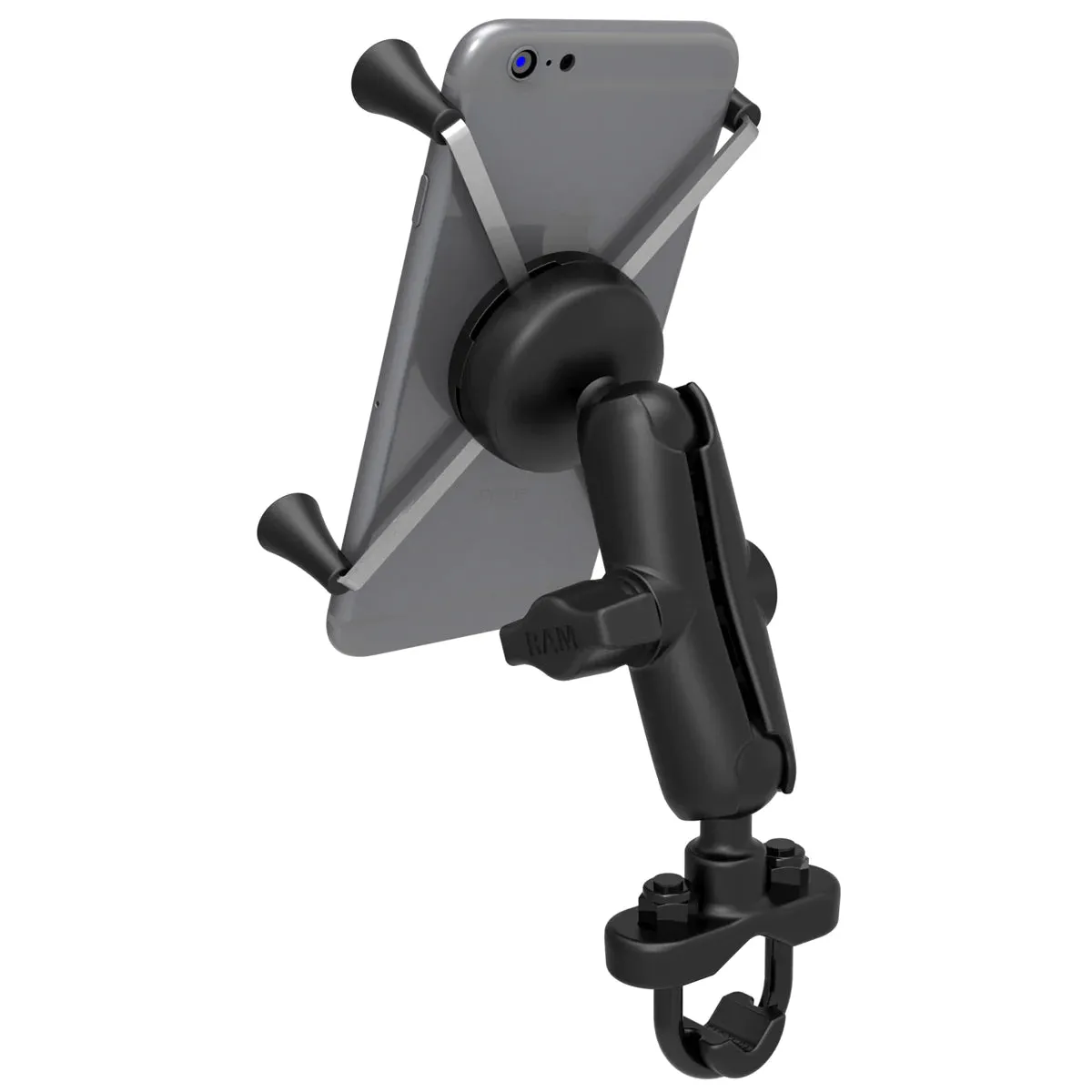 Ram X-Grip Large Phone Mount w/ Handlebar U-Bolt Base - Medium | RAM-B-149Z-UN10U