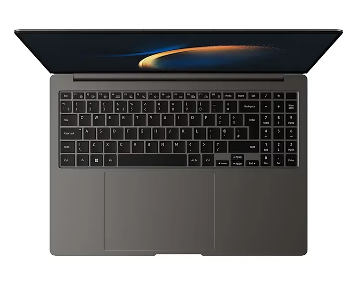 Samsung Laptop Galaxy Book3 - 13th Generation Core i7 16GB DDR5 RAM 512GB SSD Backlit Keyboard 16" 3K AMOLED Screen