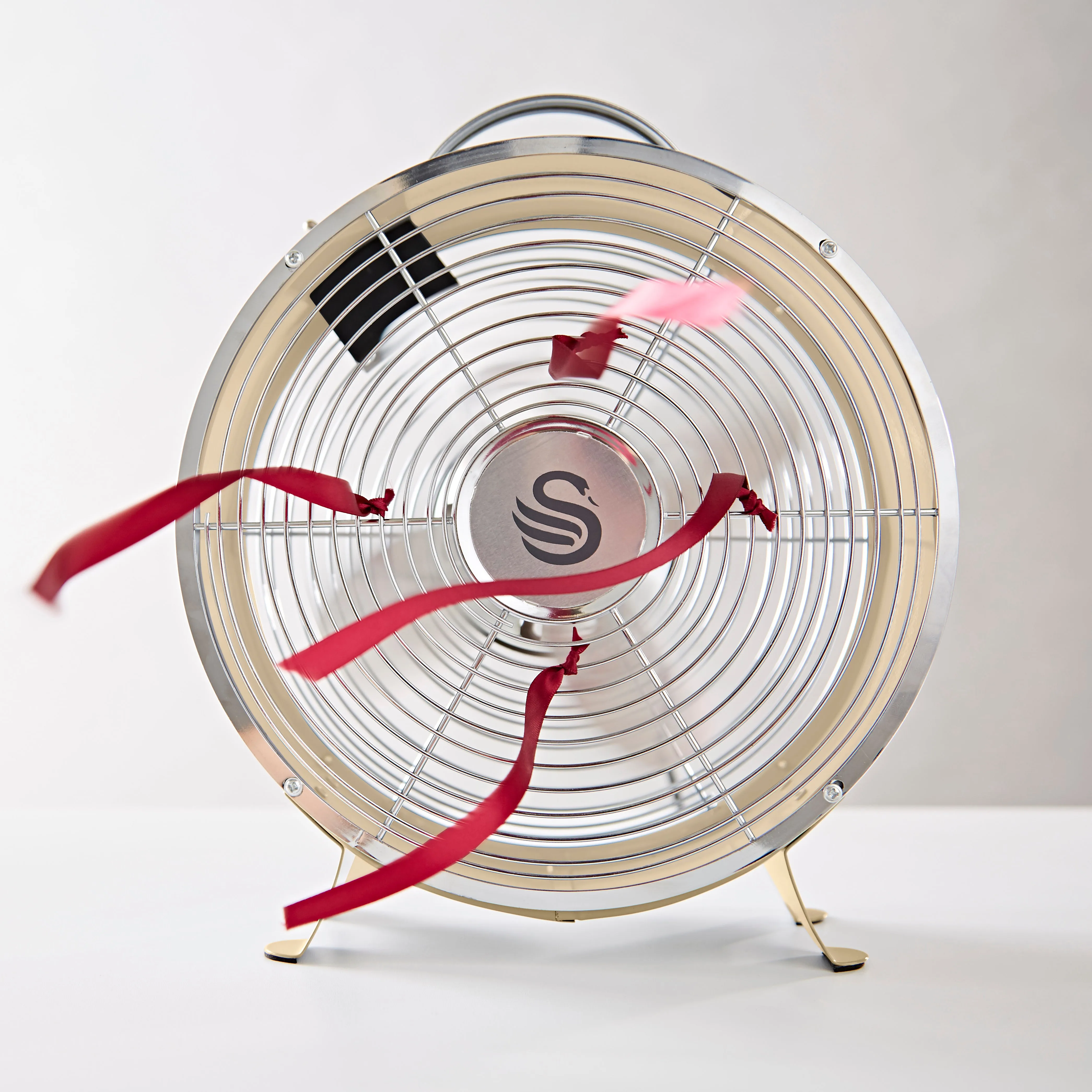 Swan Retro 8 Inch Clock Fan