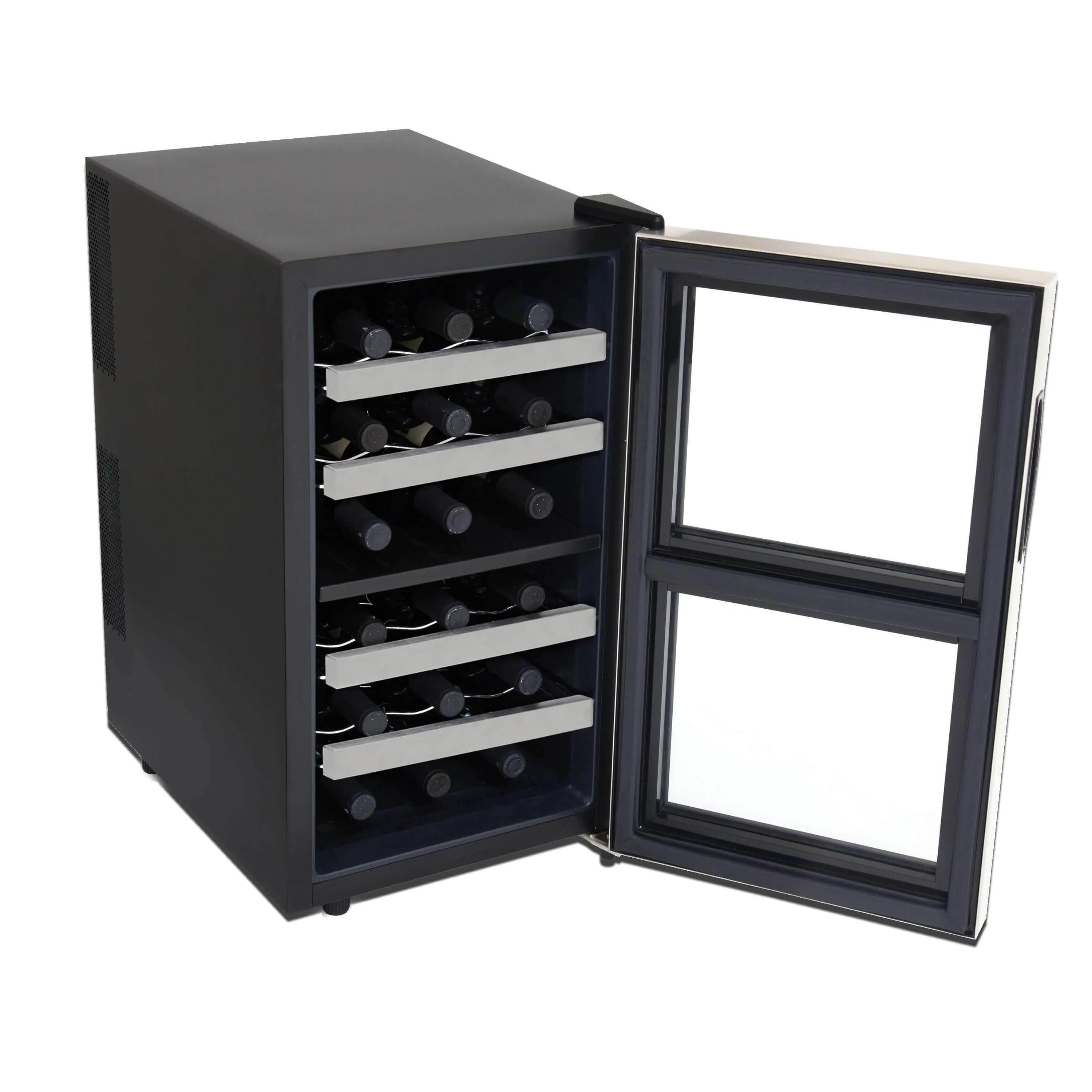 Whynter 18 Bottle Dual Zone Thermoelectric Wine Cooler WC-181DS