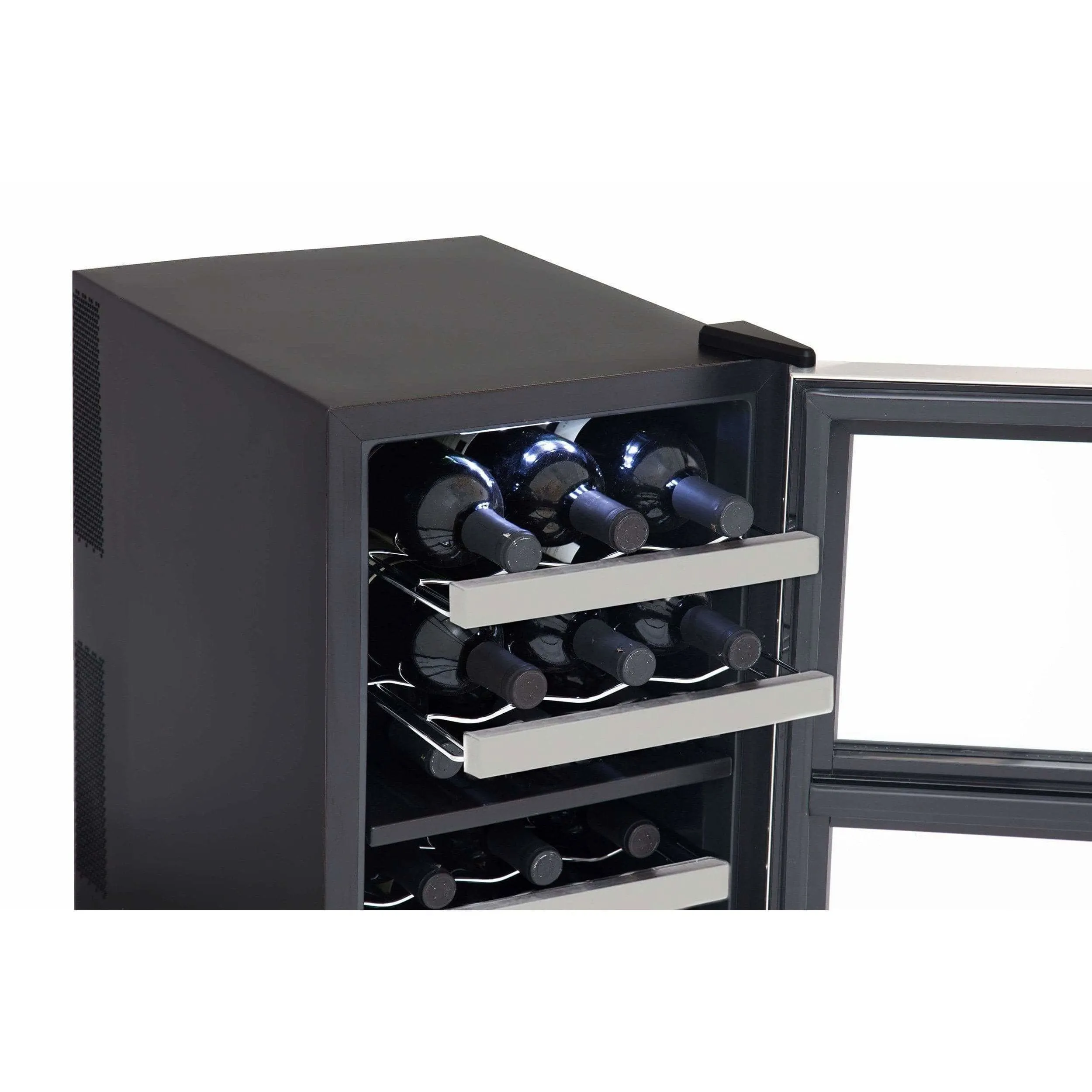 Whynter 18 Bottle Dual Zone Thermoelectric Wine Cooler WC-181DS